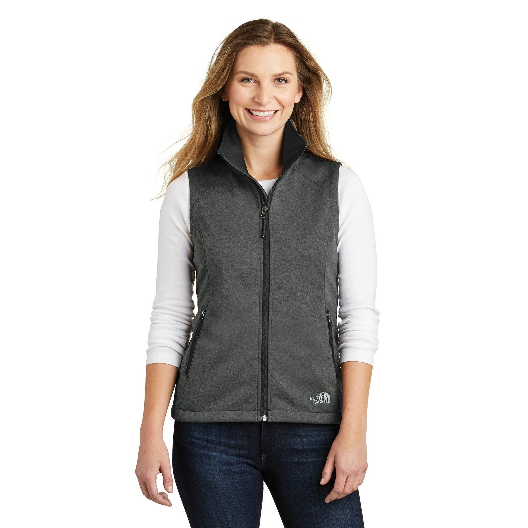 The North Face-The North Face ® Women's Ridgewall Soft Shell Vest. NF0A3LH1-MedTech-2